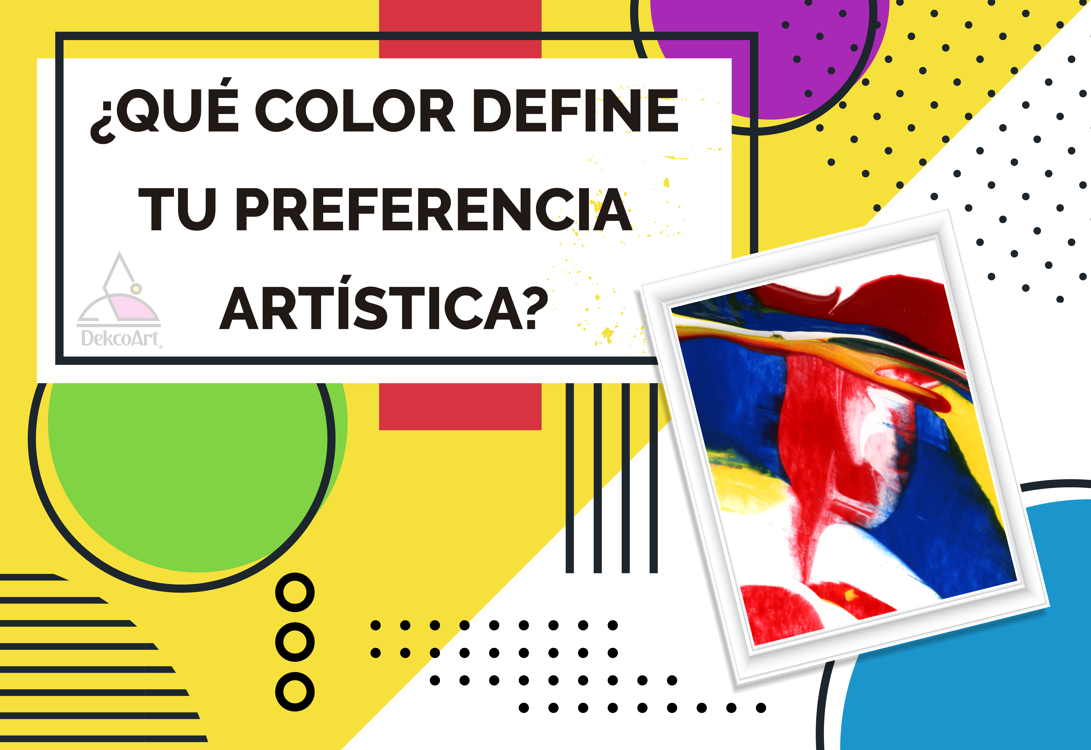 ¿Qué color define tu preferencia artística?